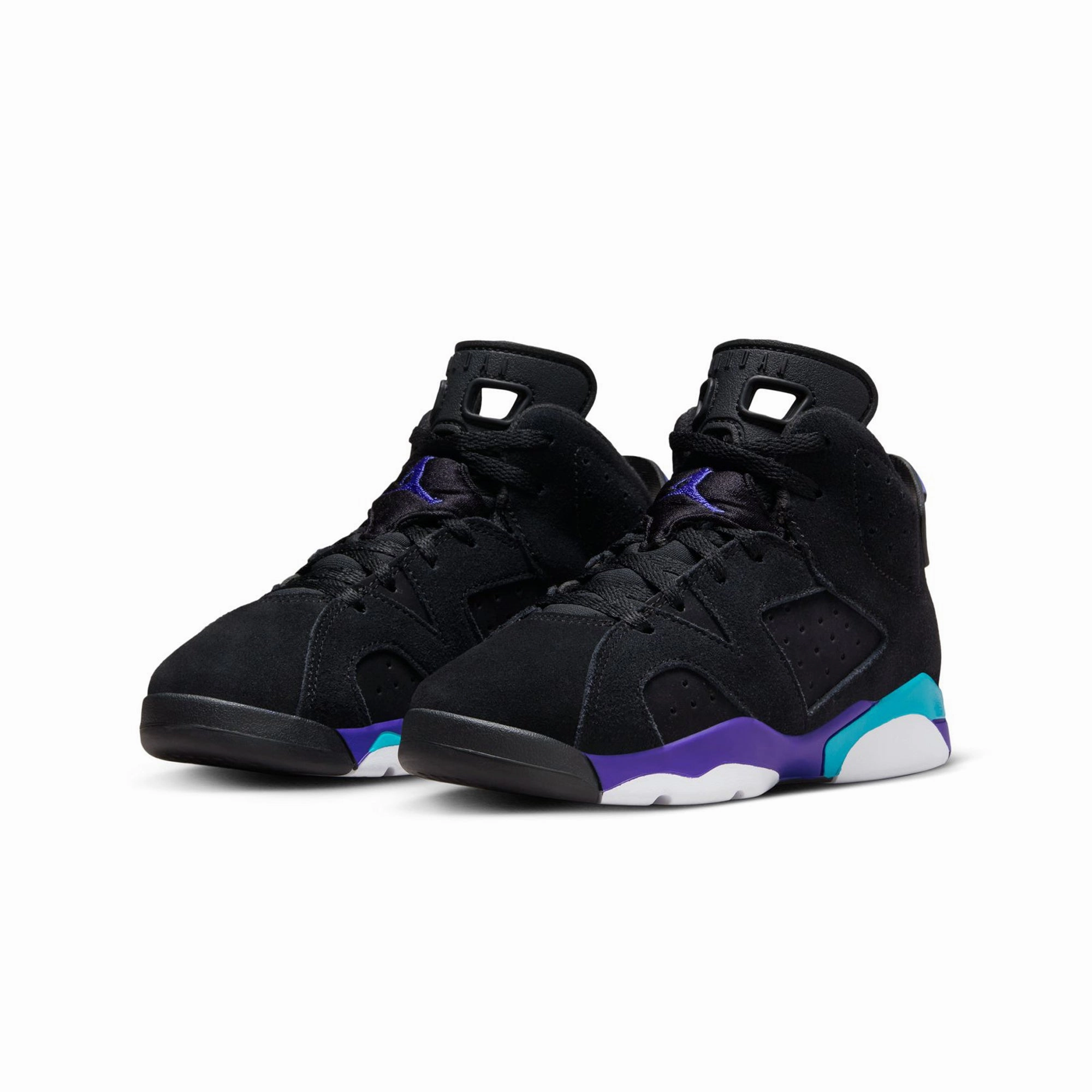 Custom Fit Secure Grip Air Jordan 6 Retro "Aqua" Pre-School DV3605-004