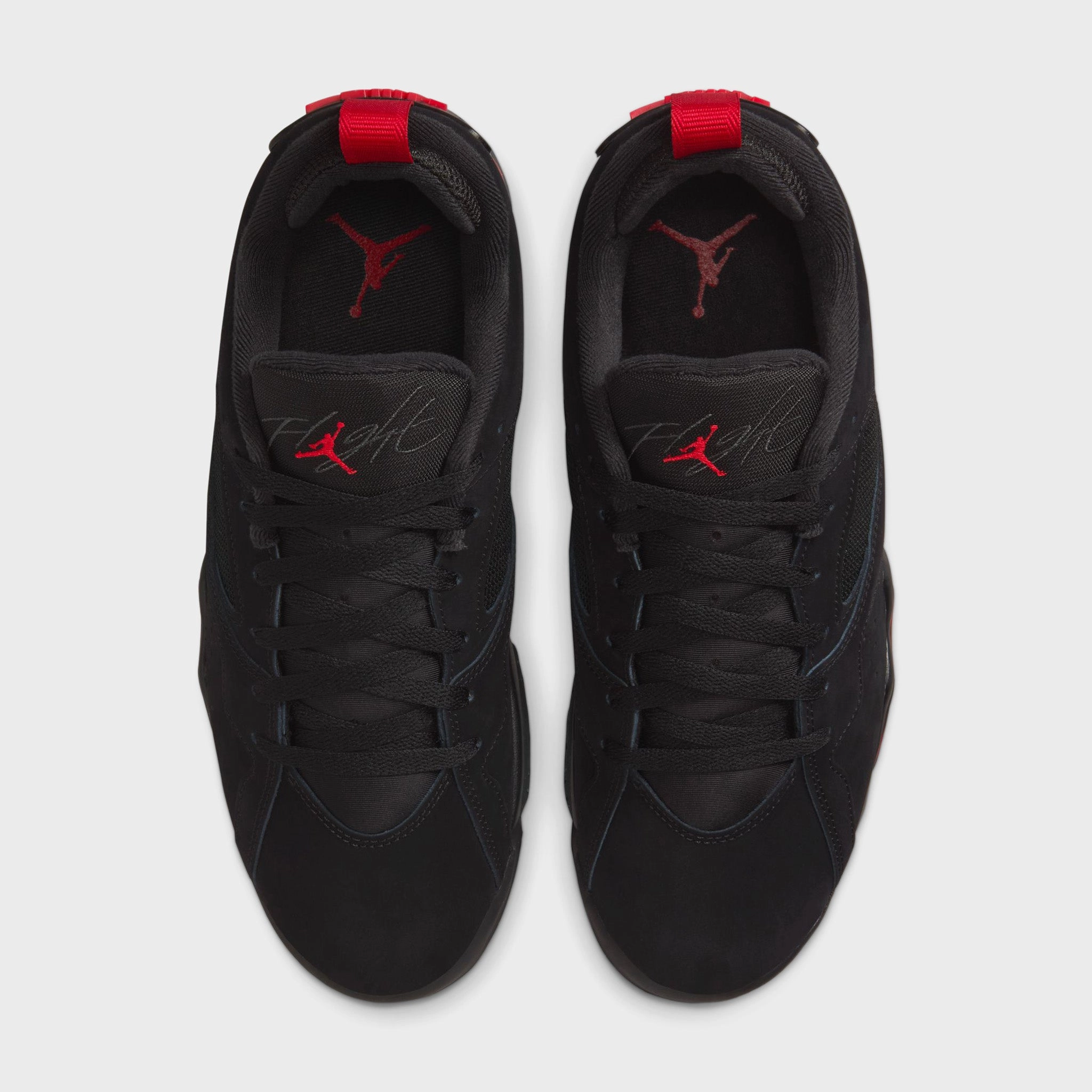Blown Rubber Pods Breathability Feature Air Jordan 7 RM Black / Gym Red - Anthracite