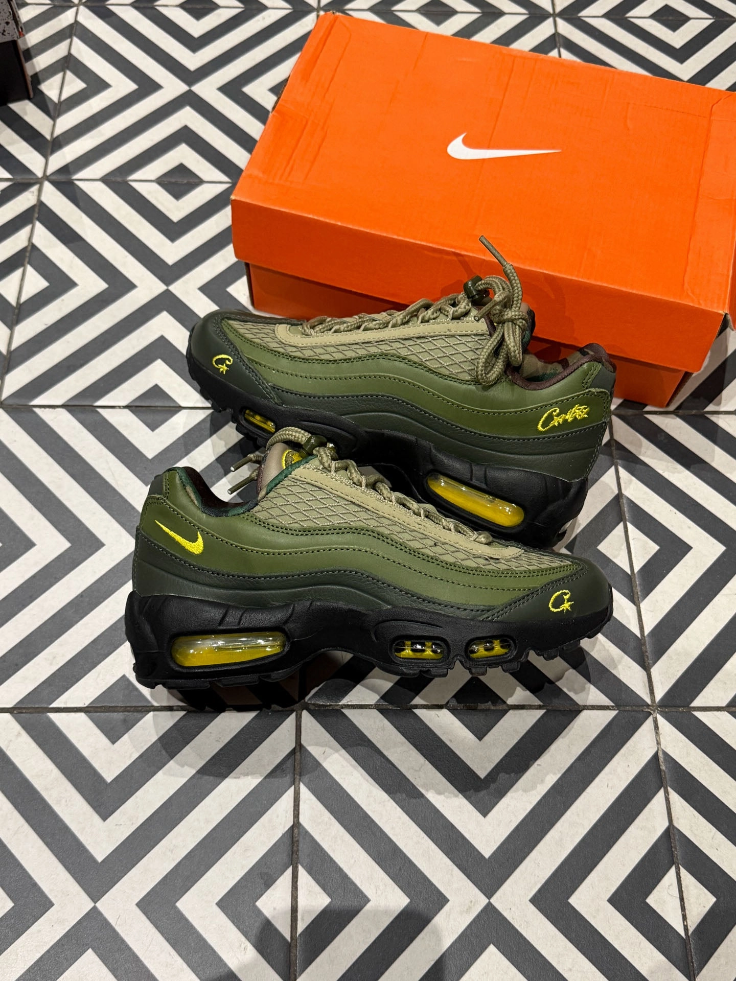 Air Max 95 Corteiz Gutta Green (Taille 37,5) Energy Transfer