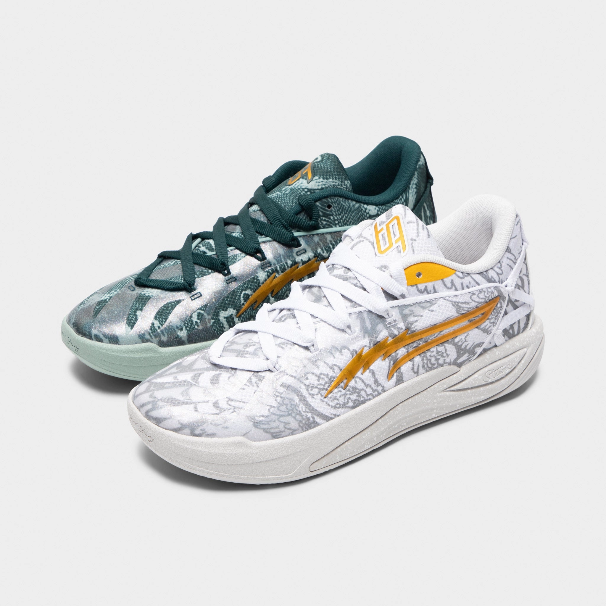 Puma Stewie X Harry Potter Silver / Orange - Green neutral support