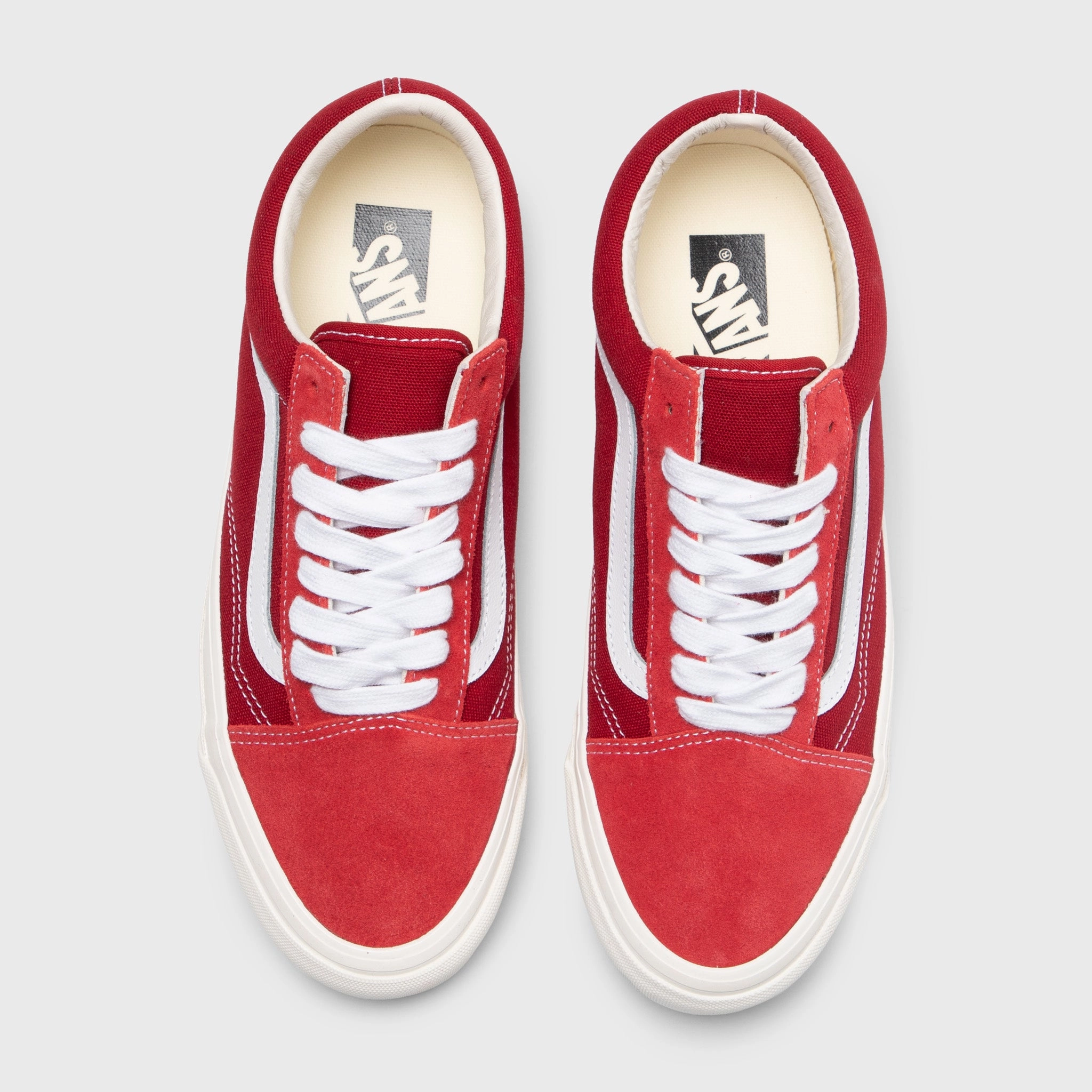 Vans LX Old Skool Suede Red / Red Easy Going MeshMaterial