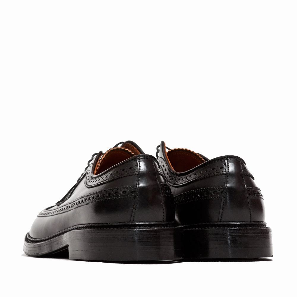 Alden Black Cordovan Longwing Blucher Seamless Fit Running Errands