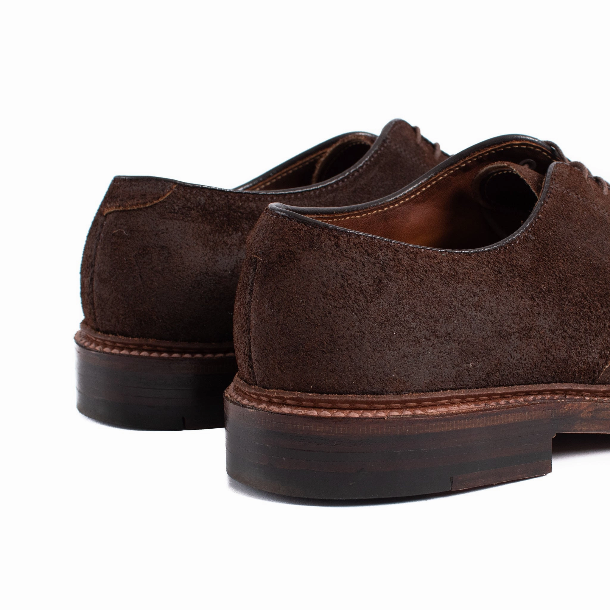 Cushioned heel Alden Dover Reverse Tobacco Chamois