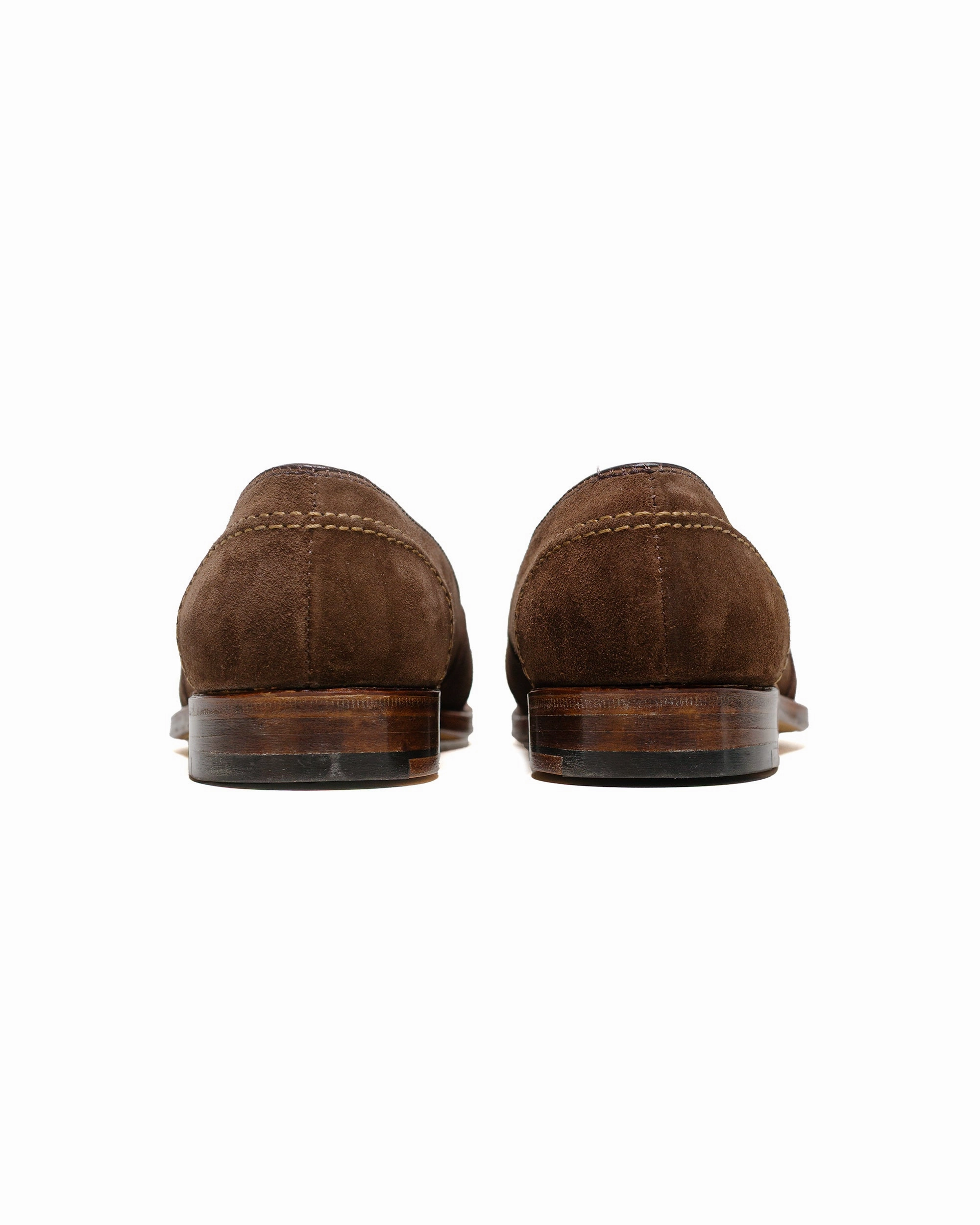 Comfortable Alden Full Strap Loafer Humus Suede 68333