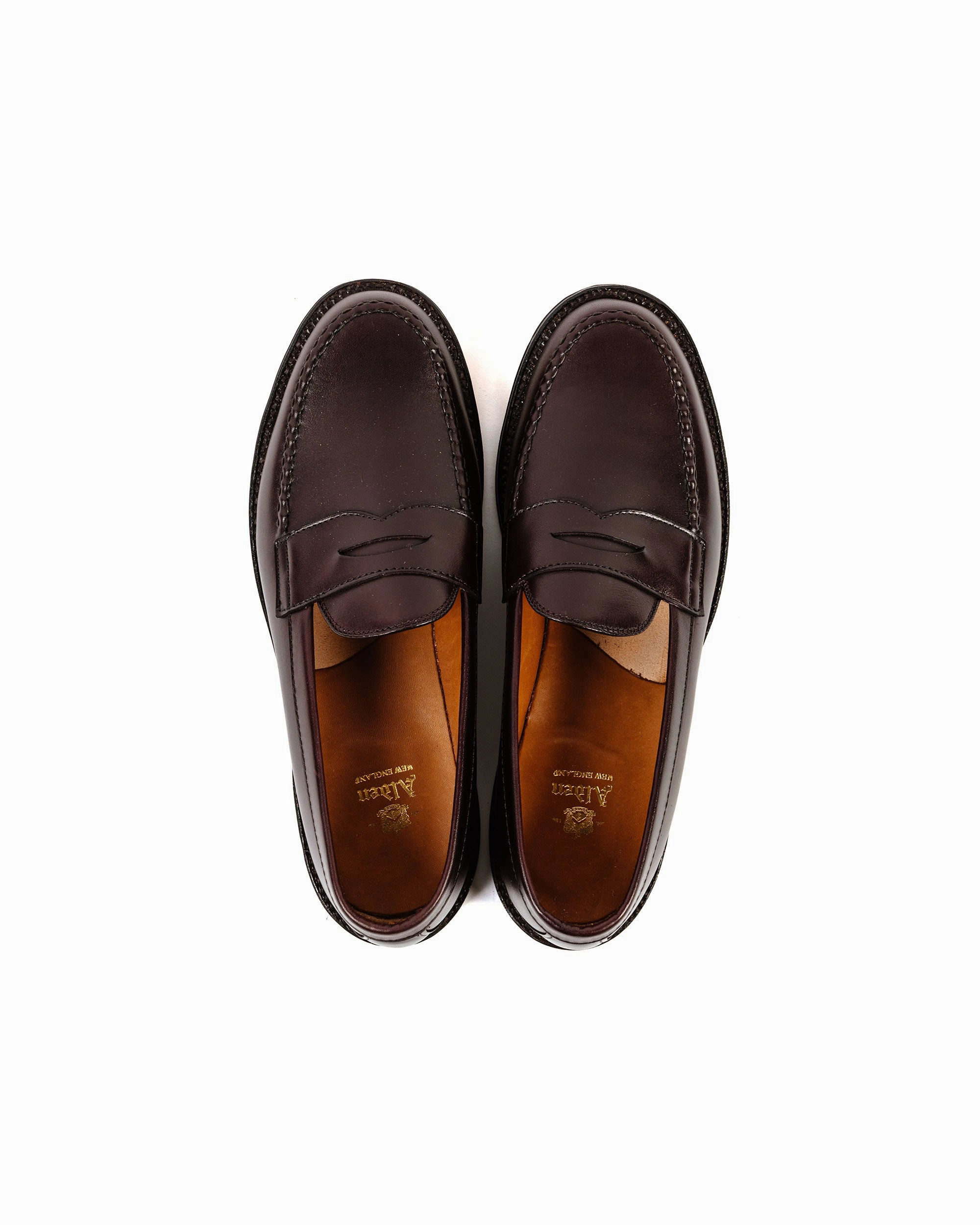 Alden Leisure Handsewn Burgundy Calfskin 984 Secure