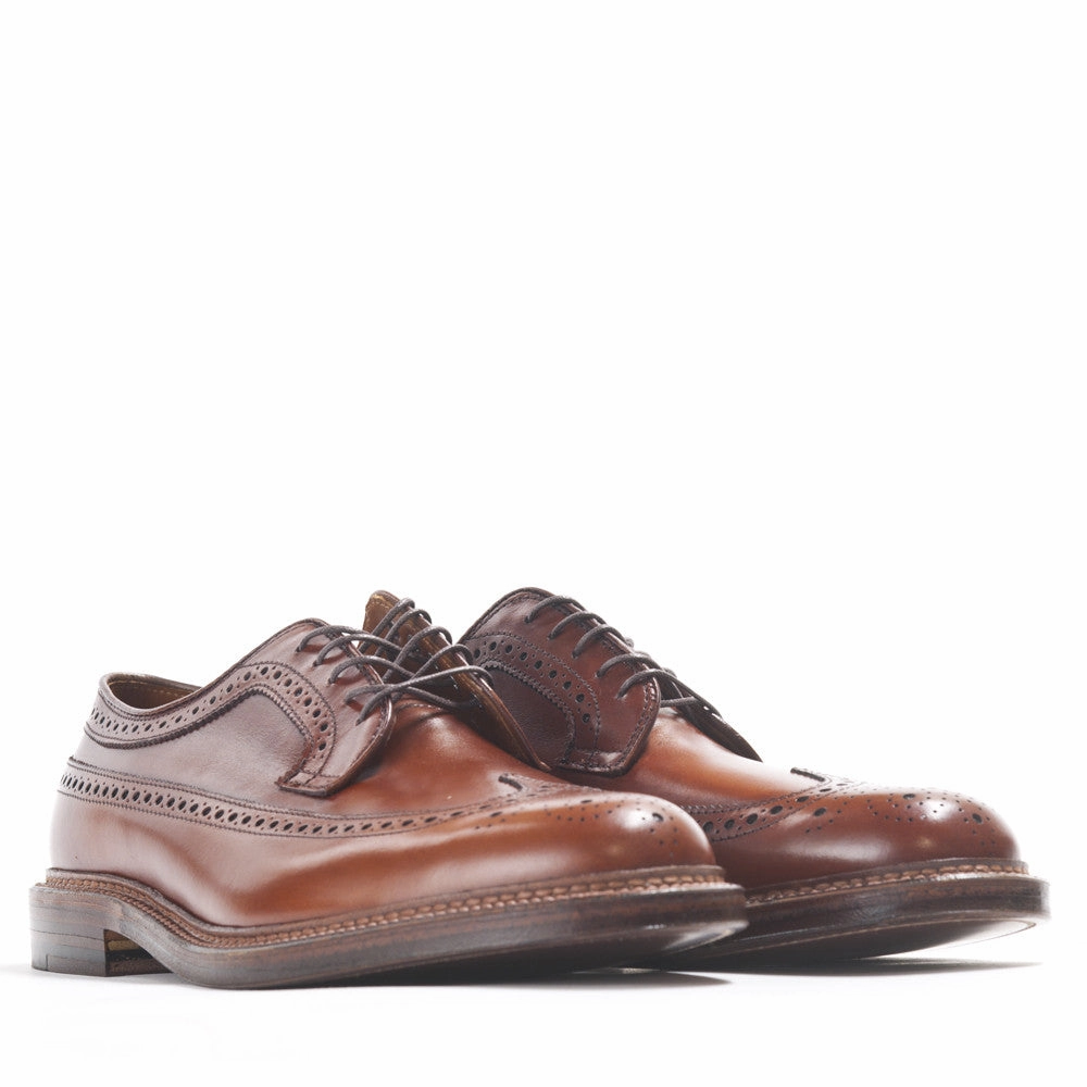 Alden Longwing Blucher 979 in Burnished Tan Calf Breathable Upper Planet Mood