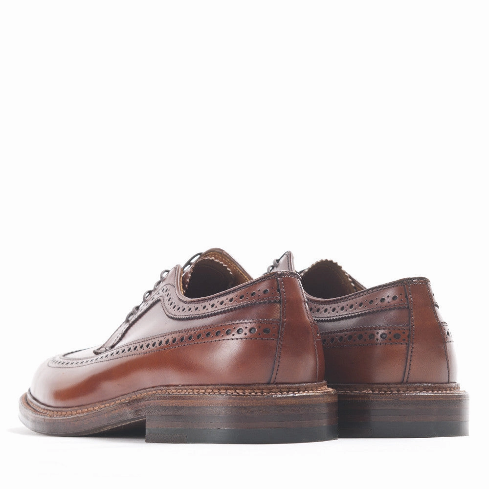 Alden Longwing Blucher 979 in Burnished Tan Calf Street Cool Reinforced toe