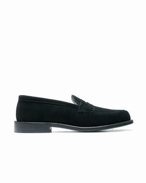 Alden Penny Loafer Black Suede 5737F 'The Little Nicky' Quick Dash Grace Walk