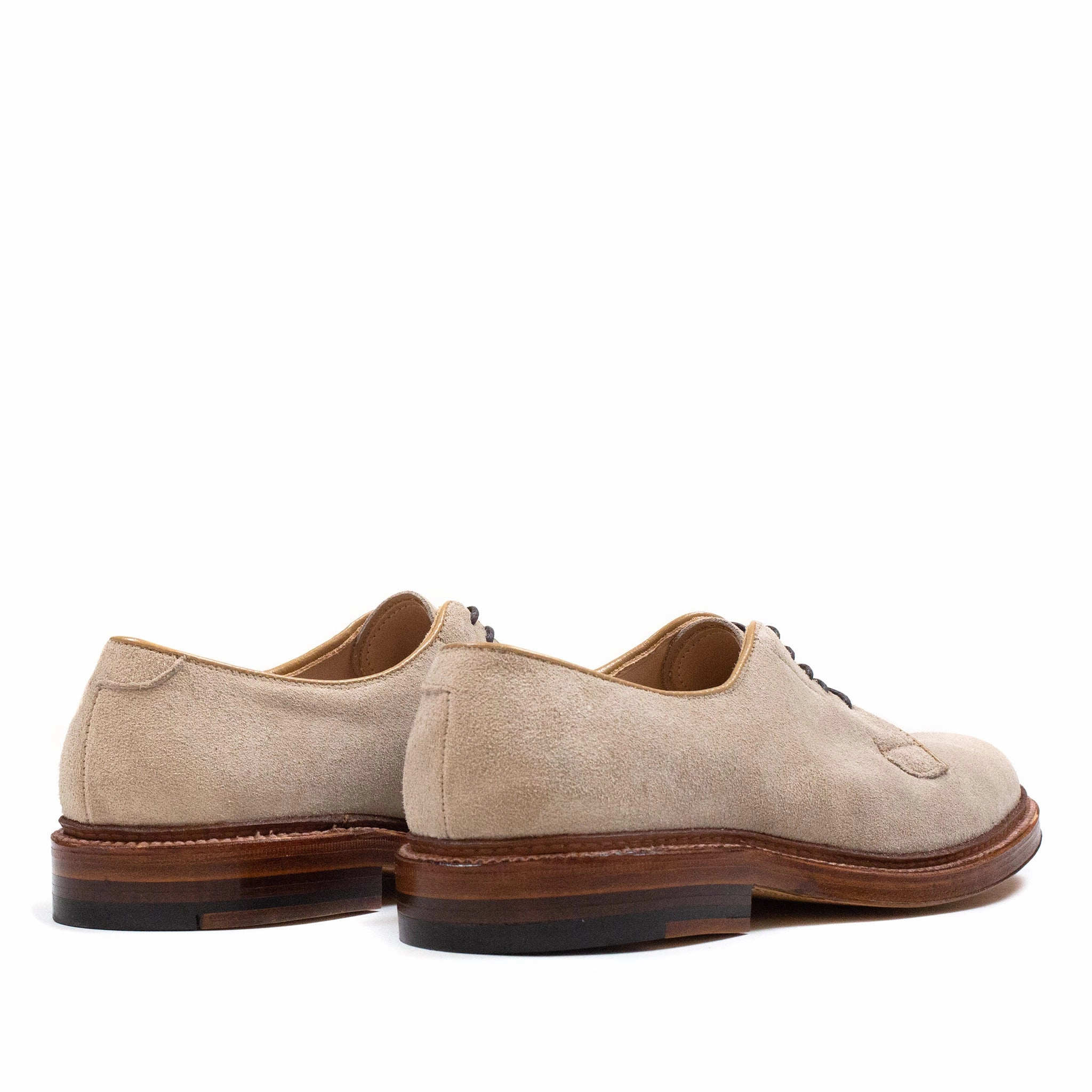 Surf Step Alden Plain Toe Blucher Milkshake Suede