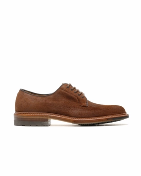 Alden Plain Toe Blucher Reverse Tobacco Chamois 9474C Climb Strong