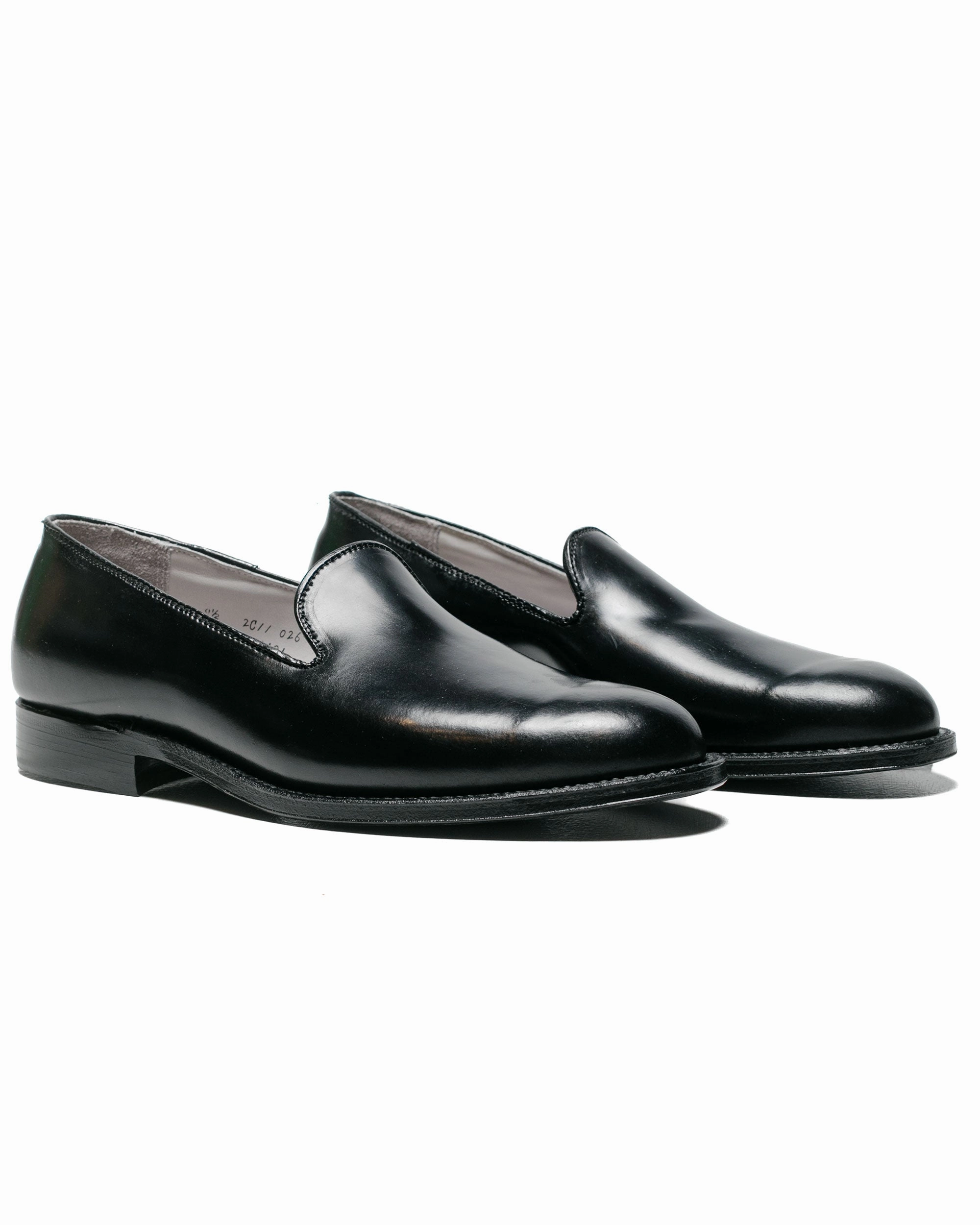 slow walk Firm Lock Alden Wholecut Loafer Black Cordovan G1101