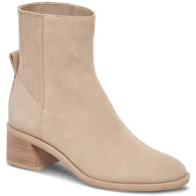 Canvas Upper Linny H2O Womens Suede Pull On Chelsea Boots