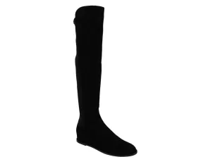 Blue Sky Stuart Weitzman Women's Suede Hidden Wedge Knee-High Boot