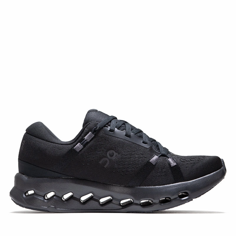 water - proof open - toe - feature shoes Women's On Cloudsurfer 2 - Black/Black