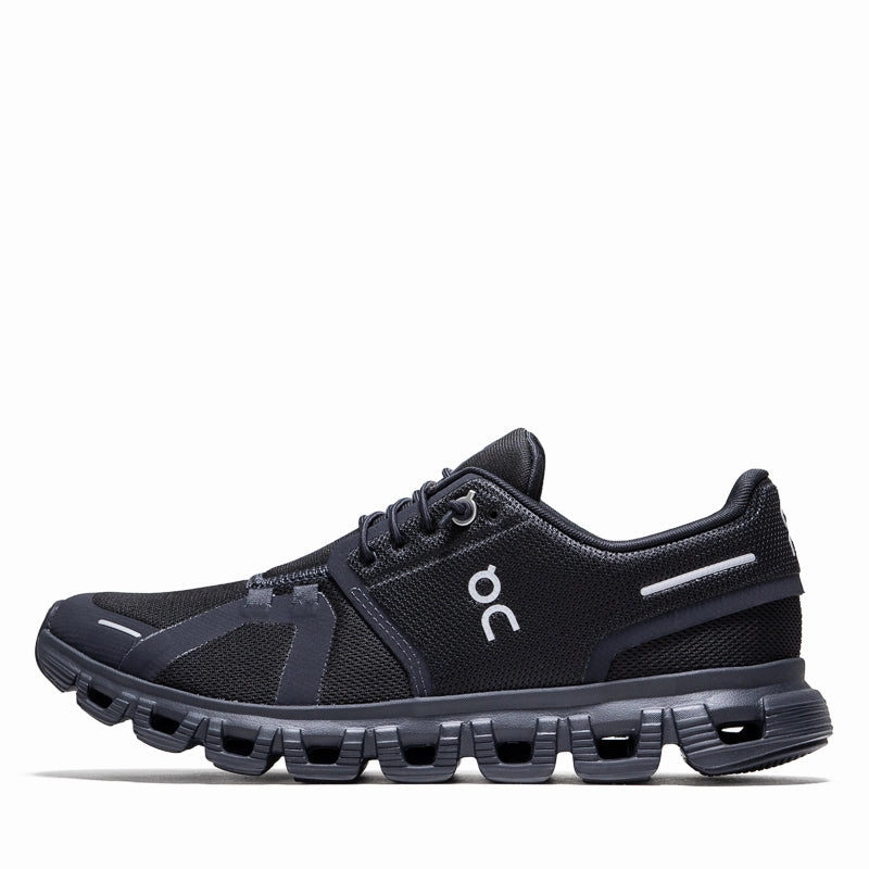 Women's On Cloud 6 - Black/Black Comfort Midsoles
