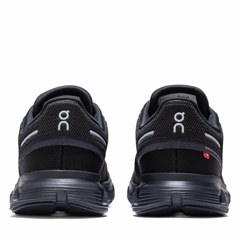 Women's On Cloud 6 - Black/Black trail running shoe parts