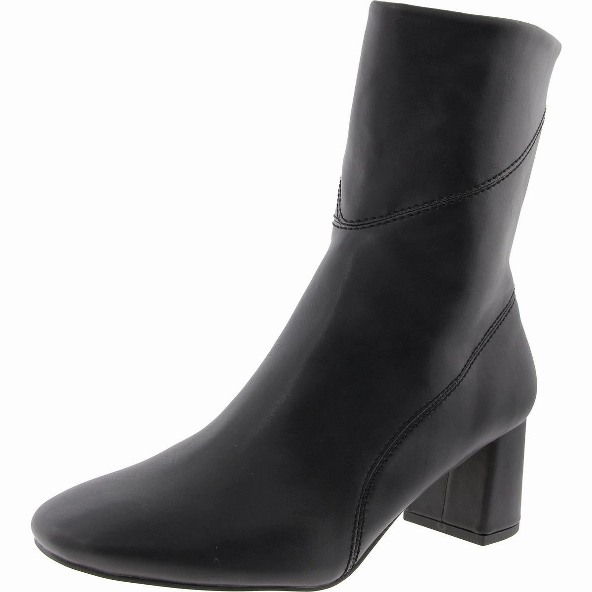 HARP Womens Zipper Manmade Mid-Calf Boots Mountain Path