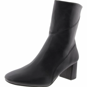 Patterned Surface HARP Womens Zipper Manmade Mid-Calf Boots