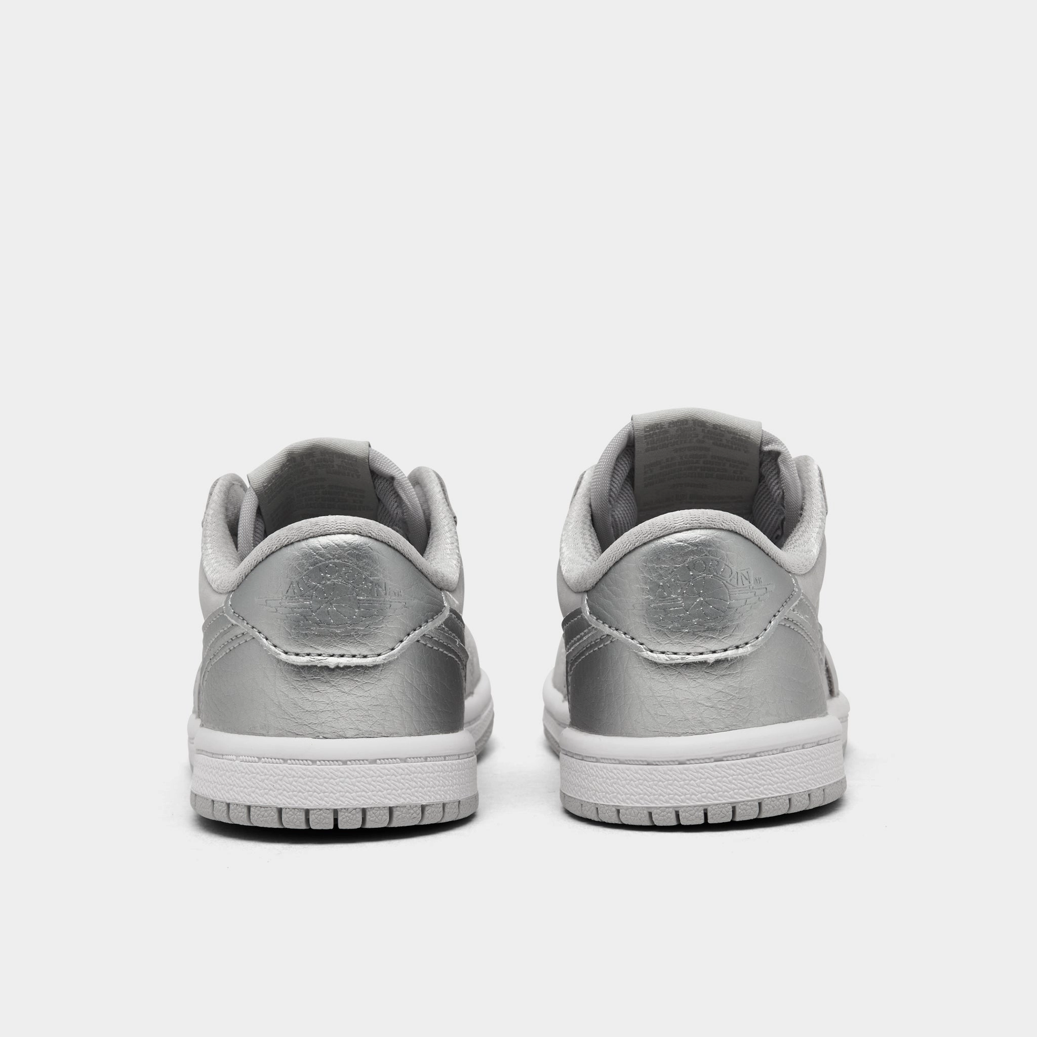 Jordan 1 Retro Low OG TD Neutral Grey / Metallic Silver sports Ankle Stabilization Tech