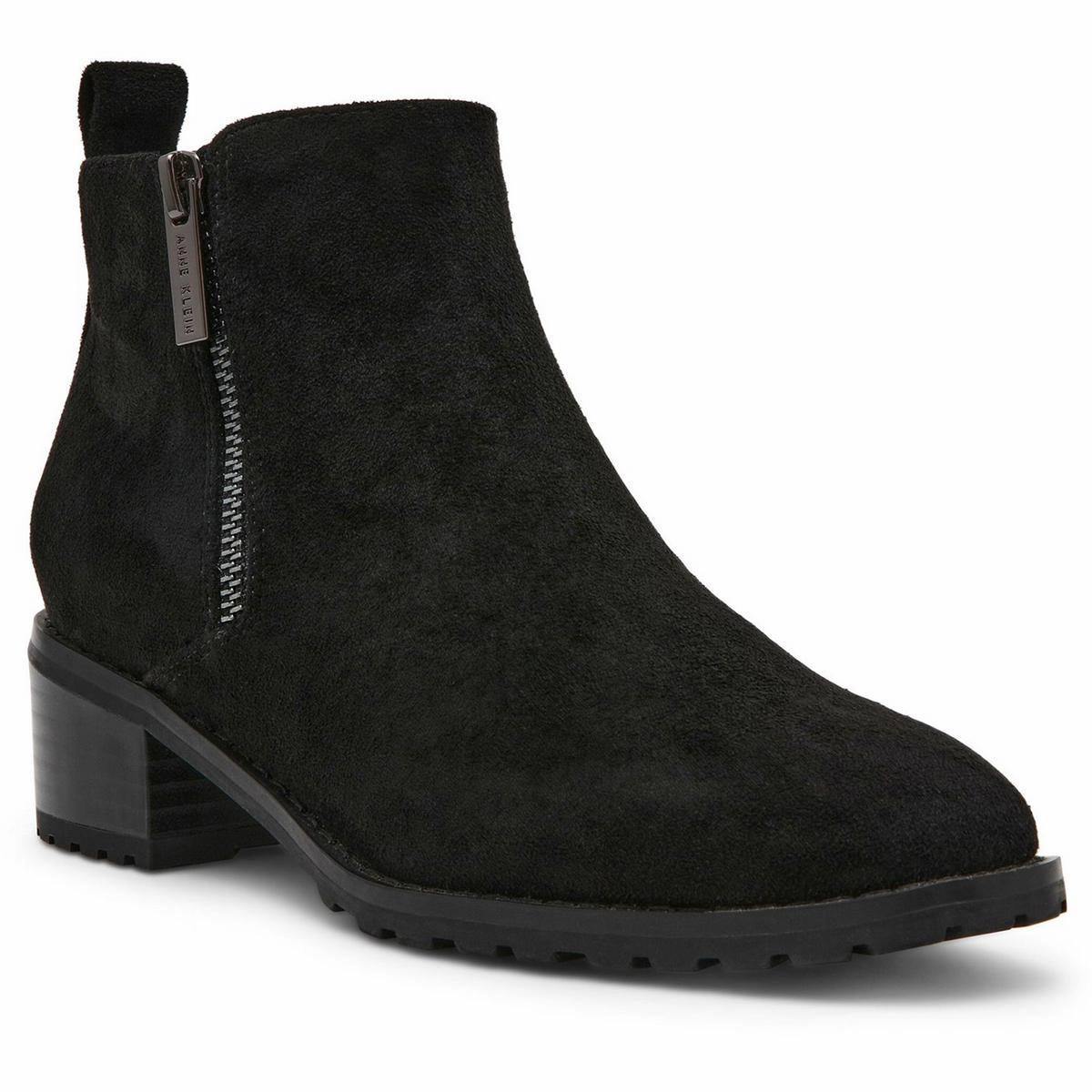 All-Purpose Style Reinforced Form Weather Resistant User Saka01f9 Womens Zipper Suede Ankle Boots