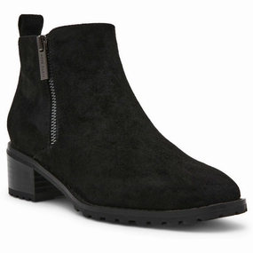All-Purpose Style Reinforced Form Weather Resistant User Saka01f9 Womens Zipper Suede Ankle Boots