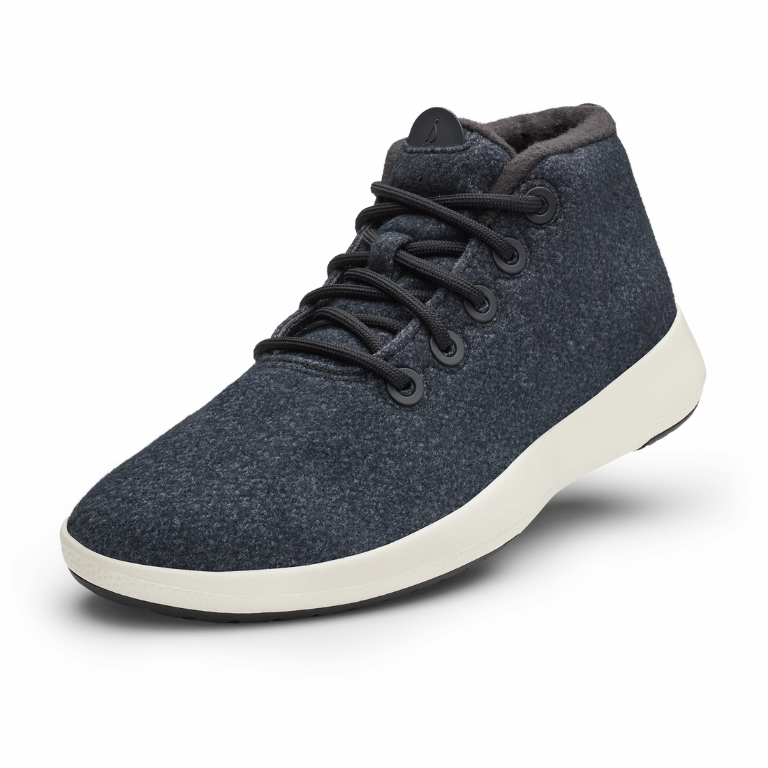 Allbirds Wool Runner-up Mizzles - LIMITED EDITION: Dark Gray (Natural White Sole) Racing performance