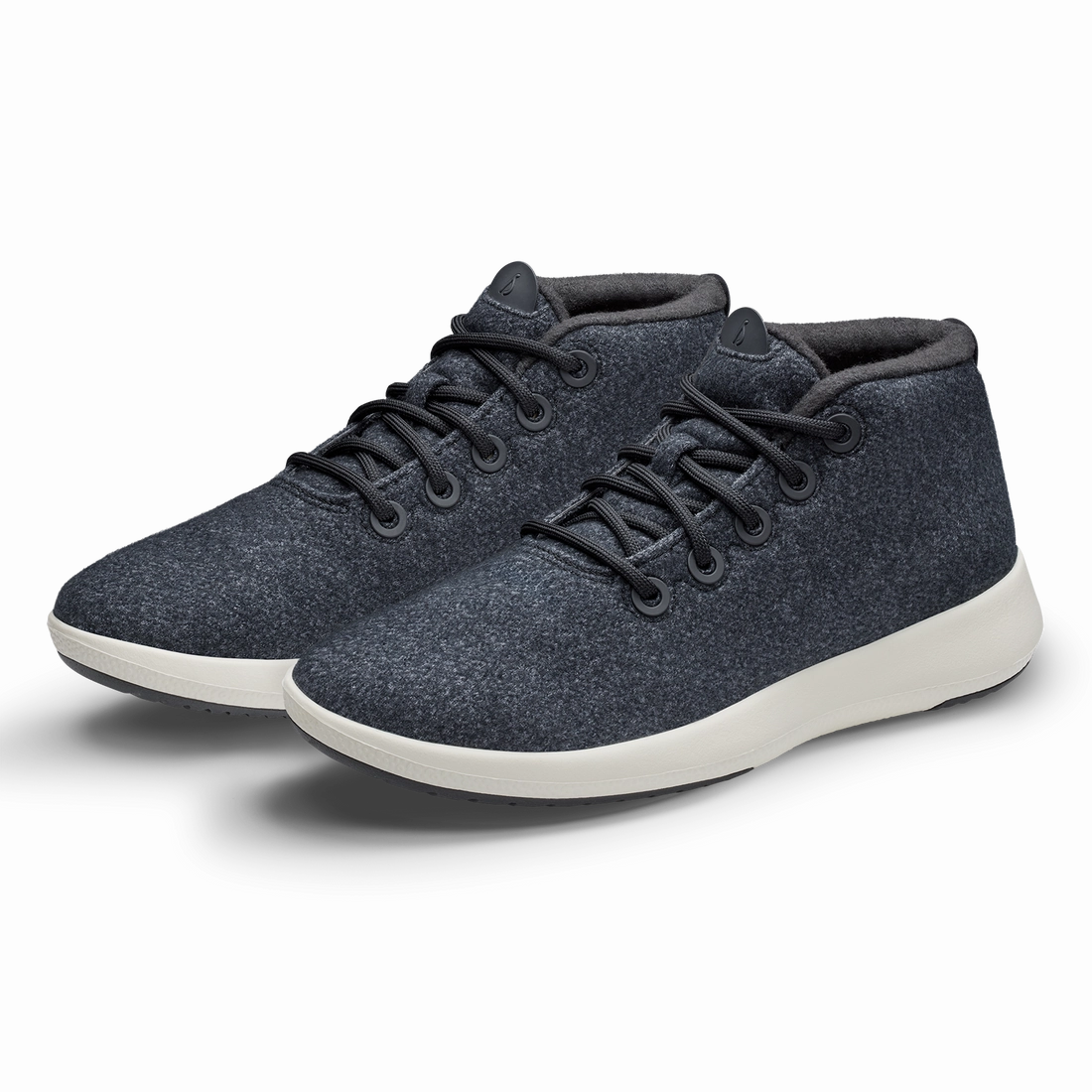 Allbirds Wool Runner-up Mizzles - LIMITED EDITION: Dark Gray (Natural White Sole) Aerodynamic Design