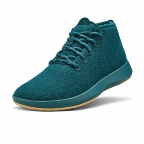 Allbirds Wool Runner-up Mizzles - LIMITED EDITION: Deep Emerald (Deep Emerald Sole) Snug fit