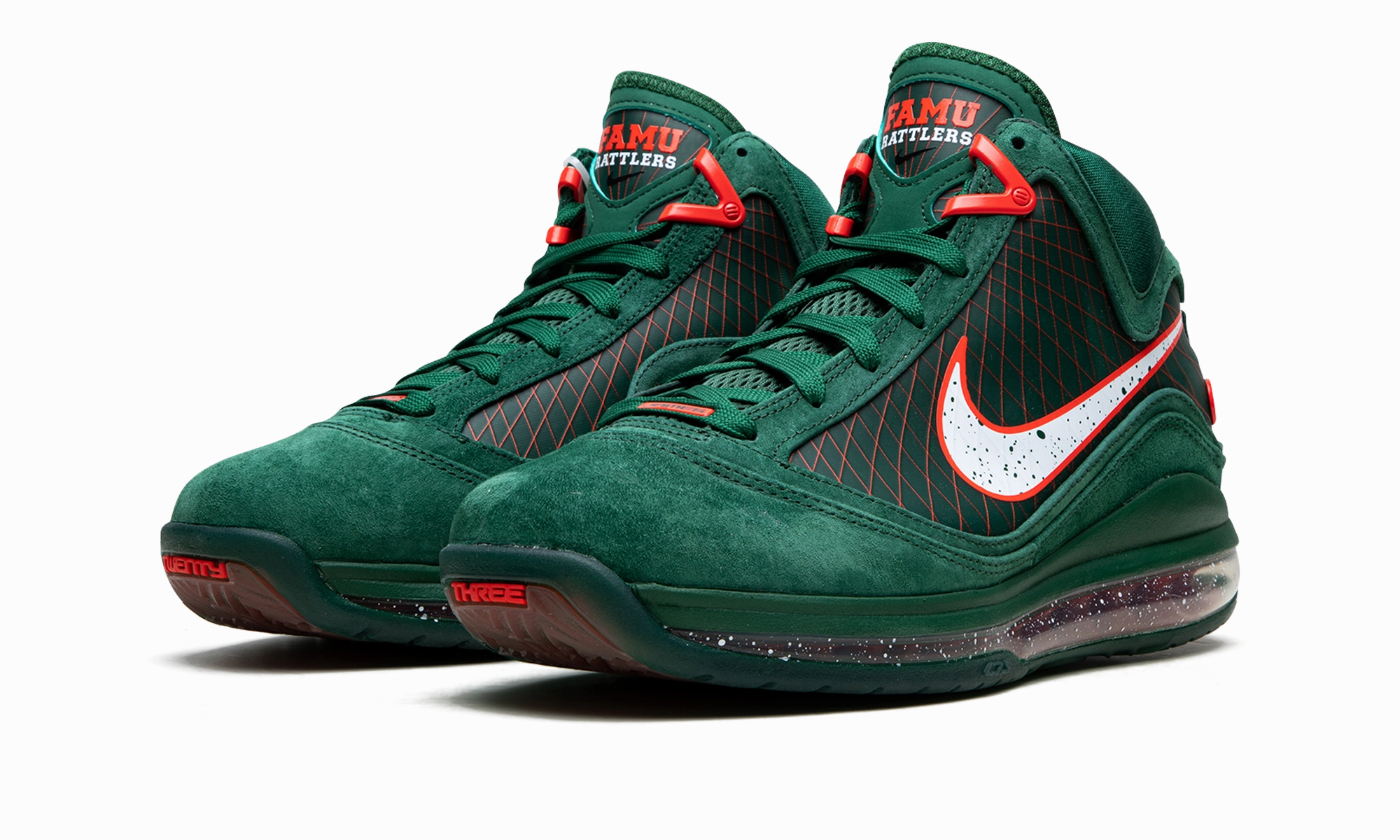 LeBron 7 "FAMU" Stretchable Collar Design Comfortable buckles