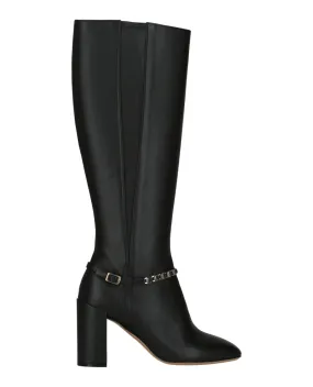 Seamless Comfort Cold Weather Commuter Triba Leather Knee-High Boots
