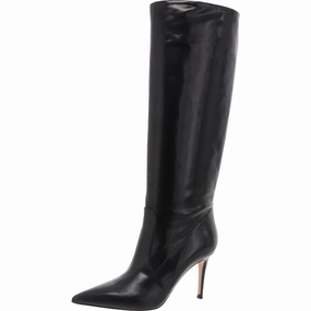 Hansen Womens Solid Patent Leather Knee-High Boots Nature Lover