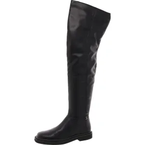 Anti Fatigue Angeli Womens Zipper Faux Leather Over-The-Knee Boots