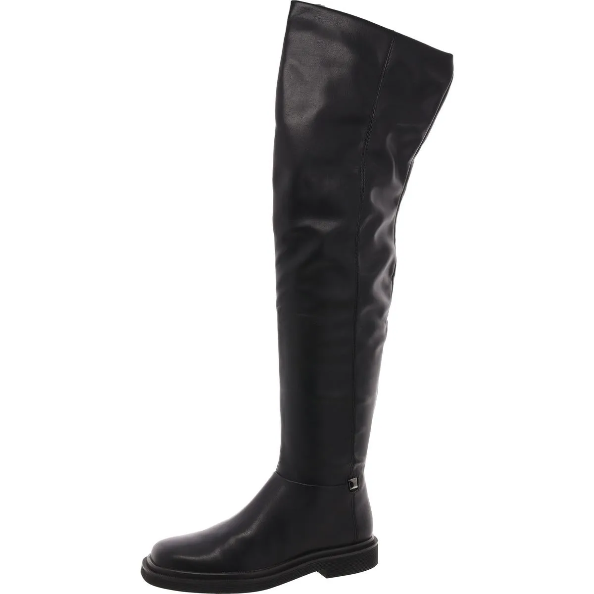Everyday Pair Angeli Womens Zipper Faux Leather Over-The-Knee Boots