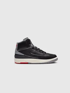 Palm Base AIR JORDAN 2 RETRO "BLACK CEMENT" GS