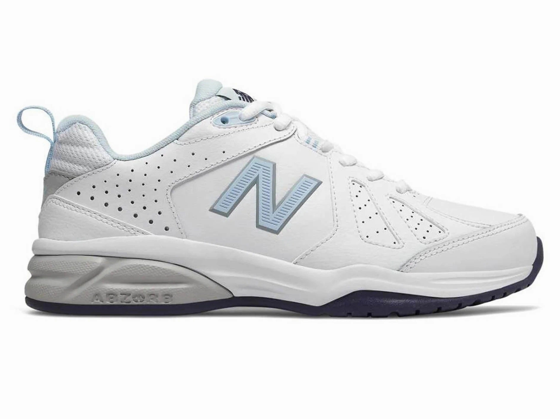 Ankle Concept Design Womens Wide Fit New Balance WX624WB5 Cross Trainers velcro shoes