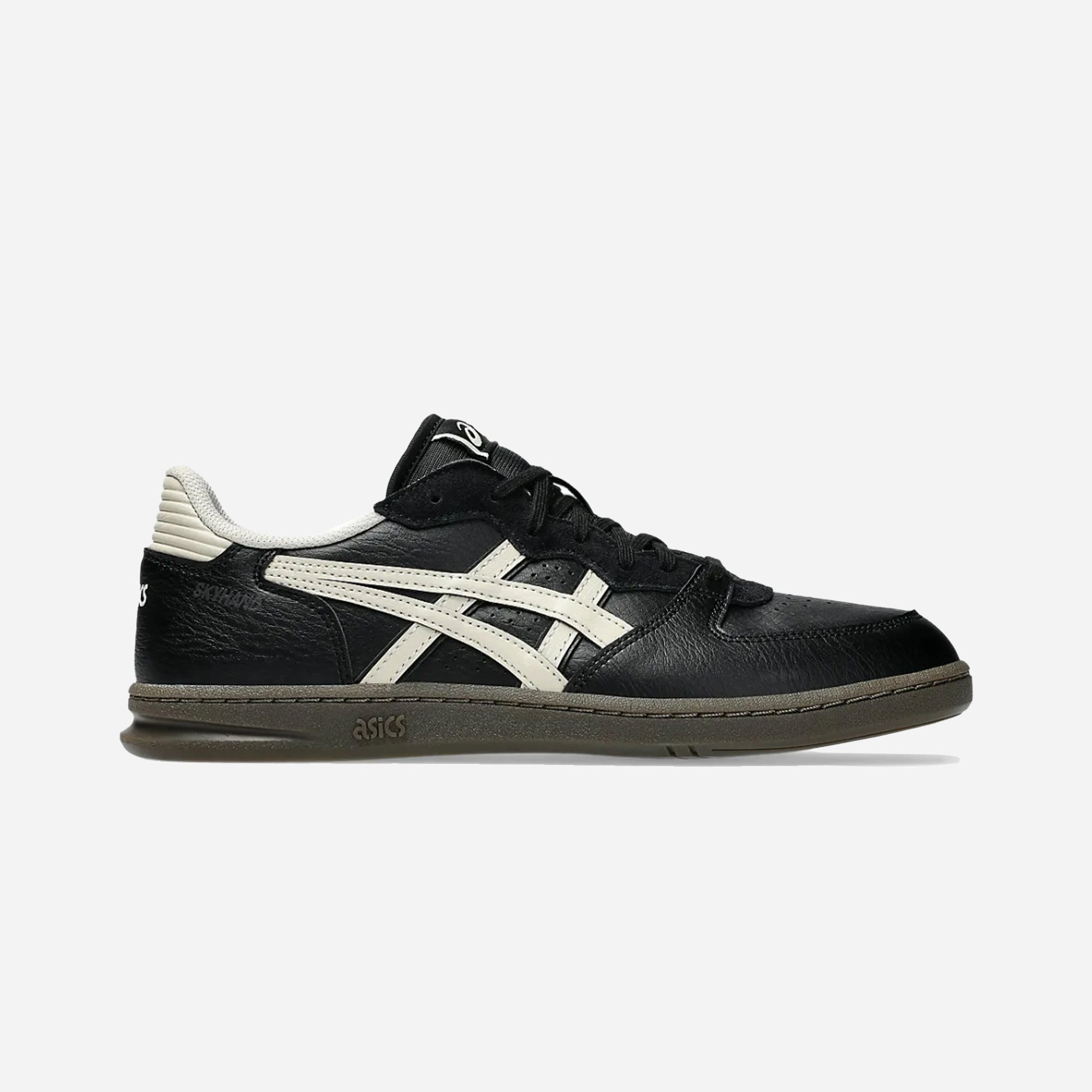 classic running shoes tear - resistant shoes ASICS | SKYHAND OG { BLACK/OATMEAL