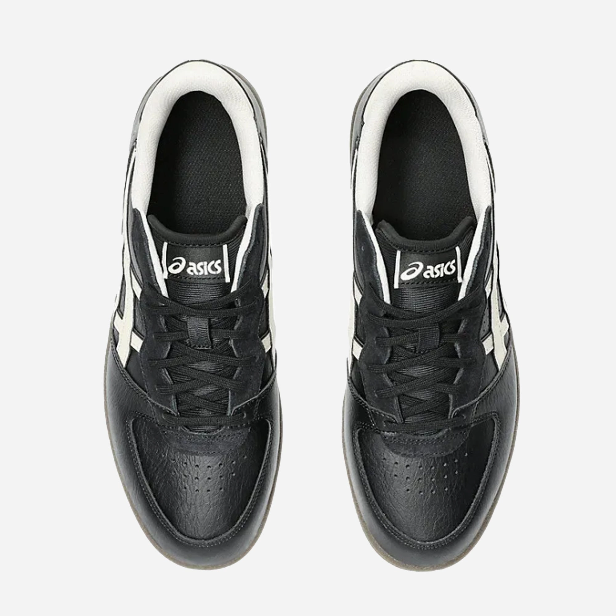 running with group shoes ASICS | SKYHAND OG { BLACK/OATMEAL