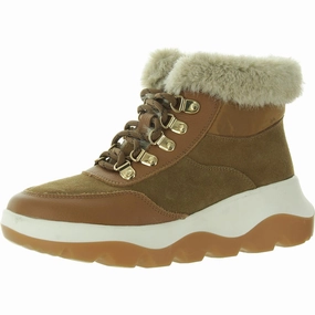 Long Hour Everyday Walk ANTE Womens Lace-Up Man Made Winter & Snow Boots