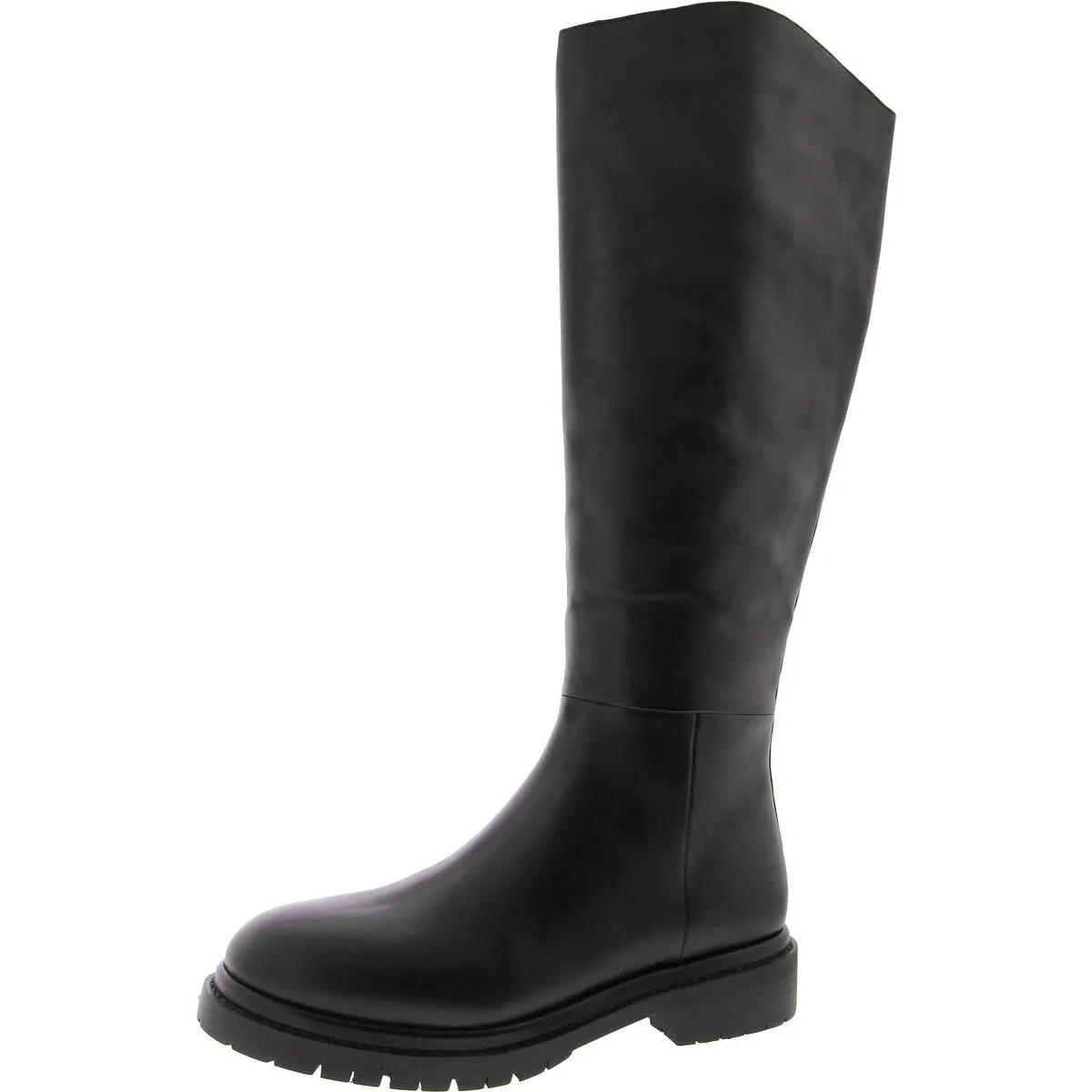 Breathable Weather Resistant User Raphaella Womens Leather Solid Knee-High Boots