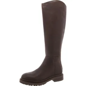 Lightweight Design Raphaella Womens Leather Solid Knee-High Boots