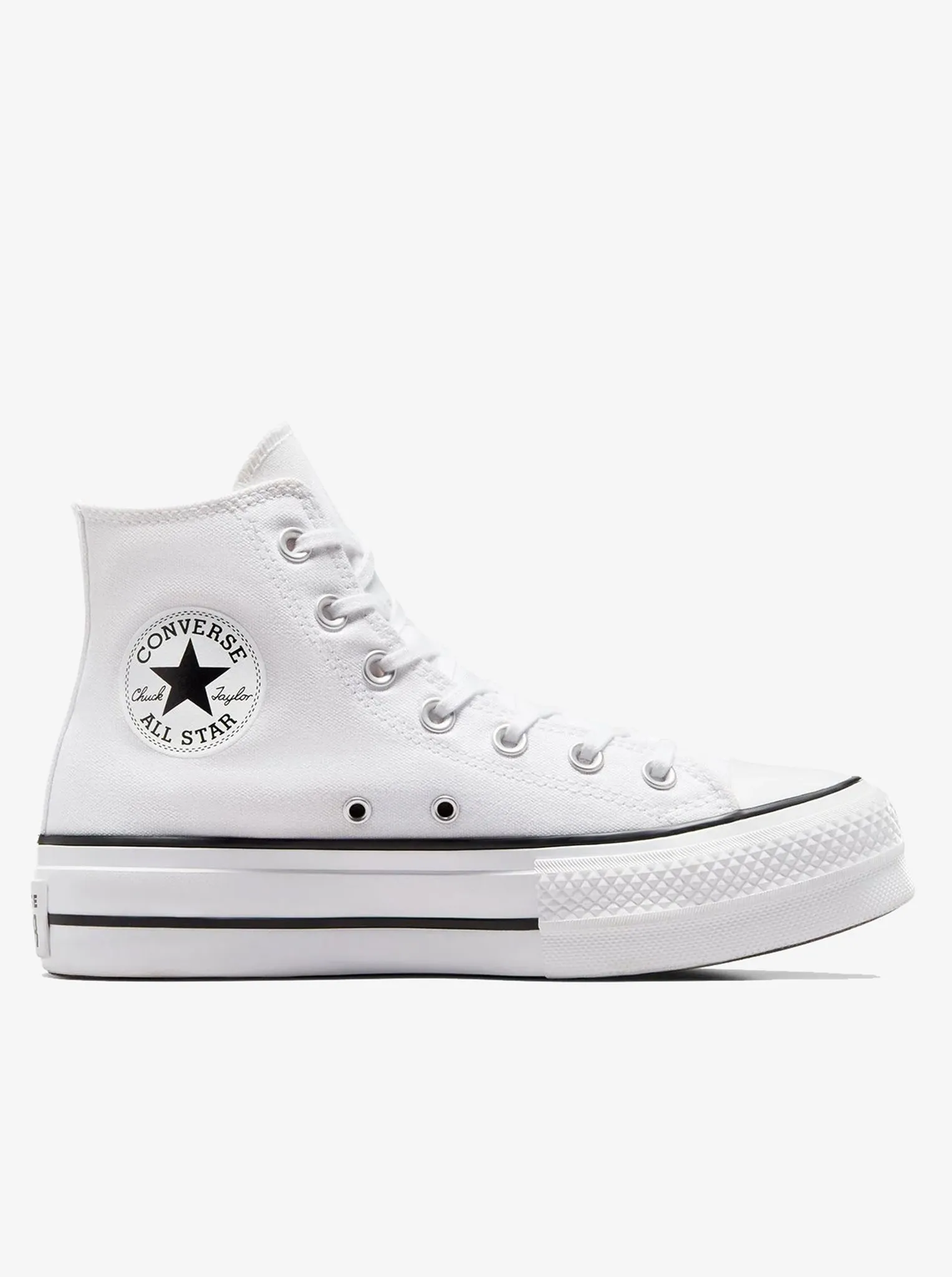 All Star Canvas Platform Womens Padded collar design