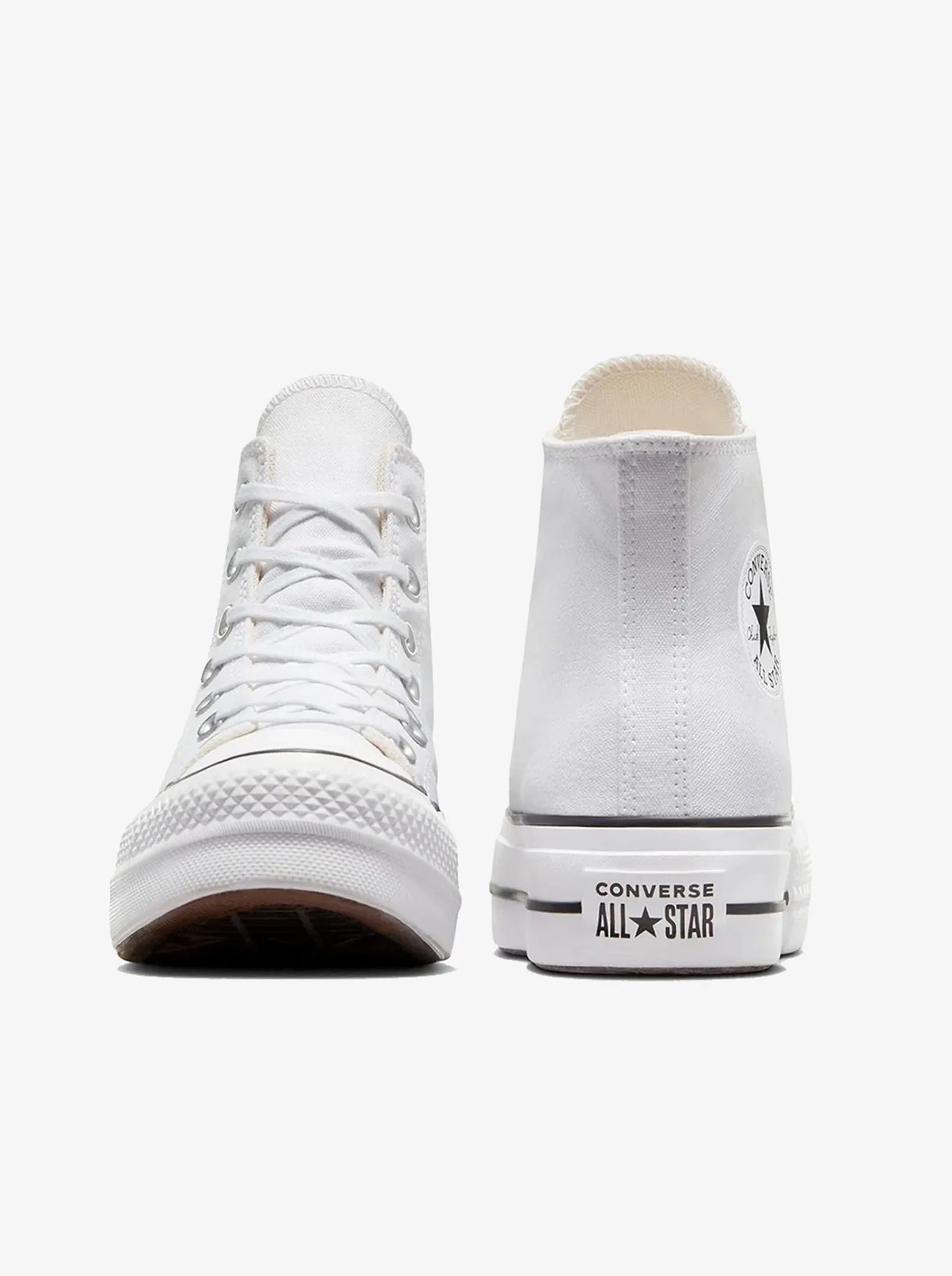 Soft Collar Padding All Star Canvas Platform Womens