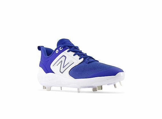 Off Road Running Functional utility New Balance Men's Fresh Foam X 3000 V6 Metal Baseball Cleats - Royal Blue with White - L3000TB6