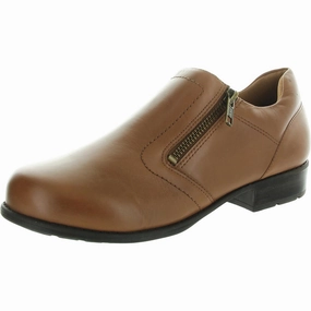 All Fit Womens Zipper Leather Shooties