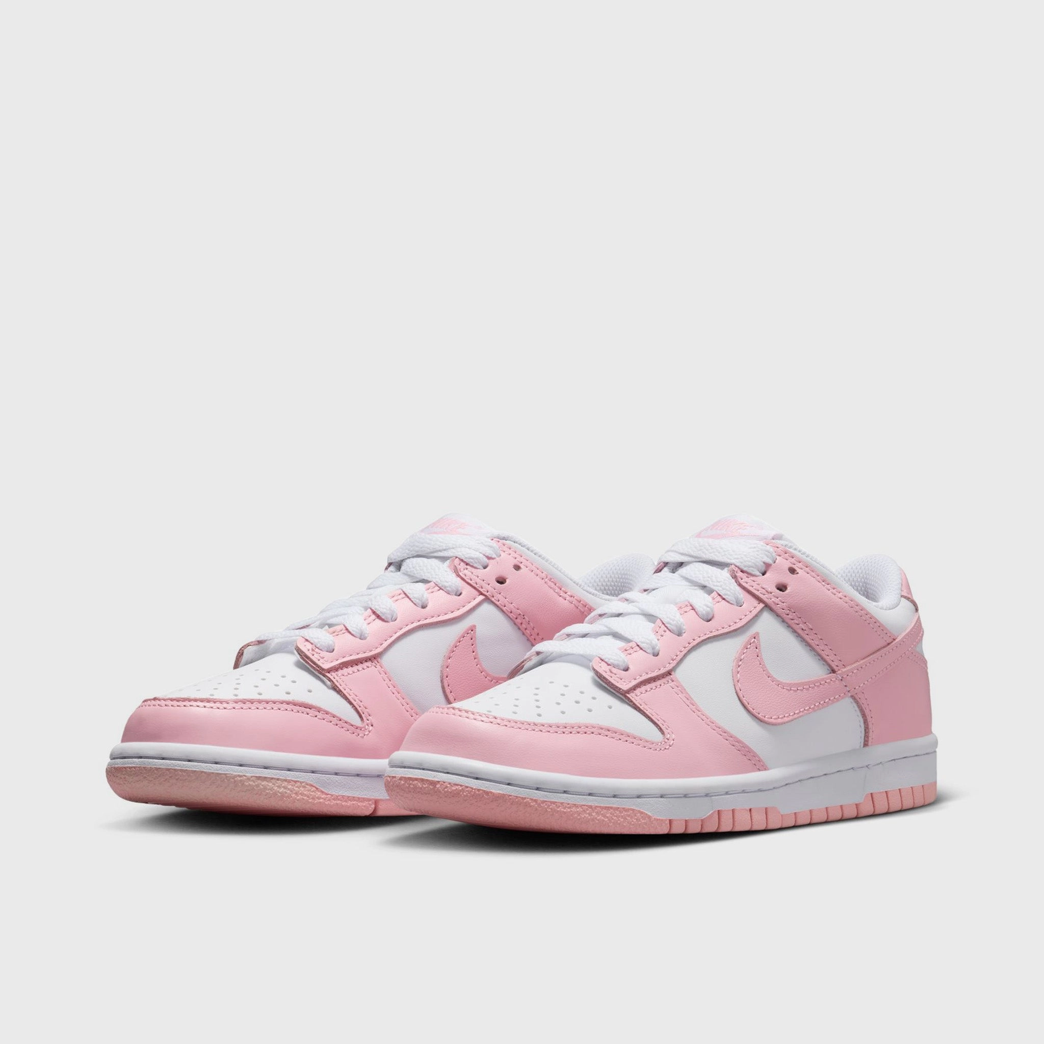 Torque Control Bridge Nike Dunk Low GS White / Medium Soft Pink - White