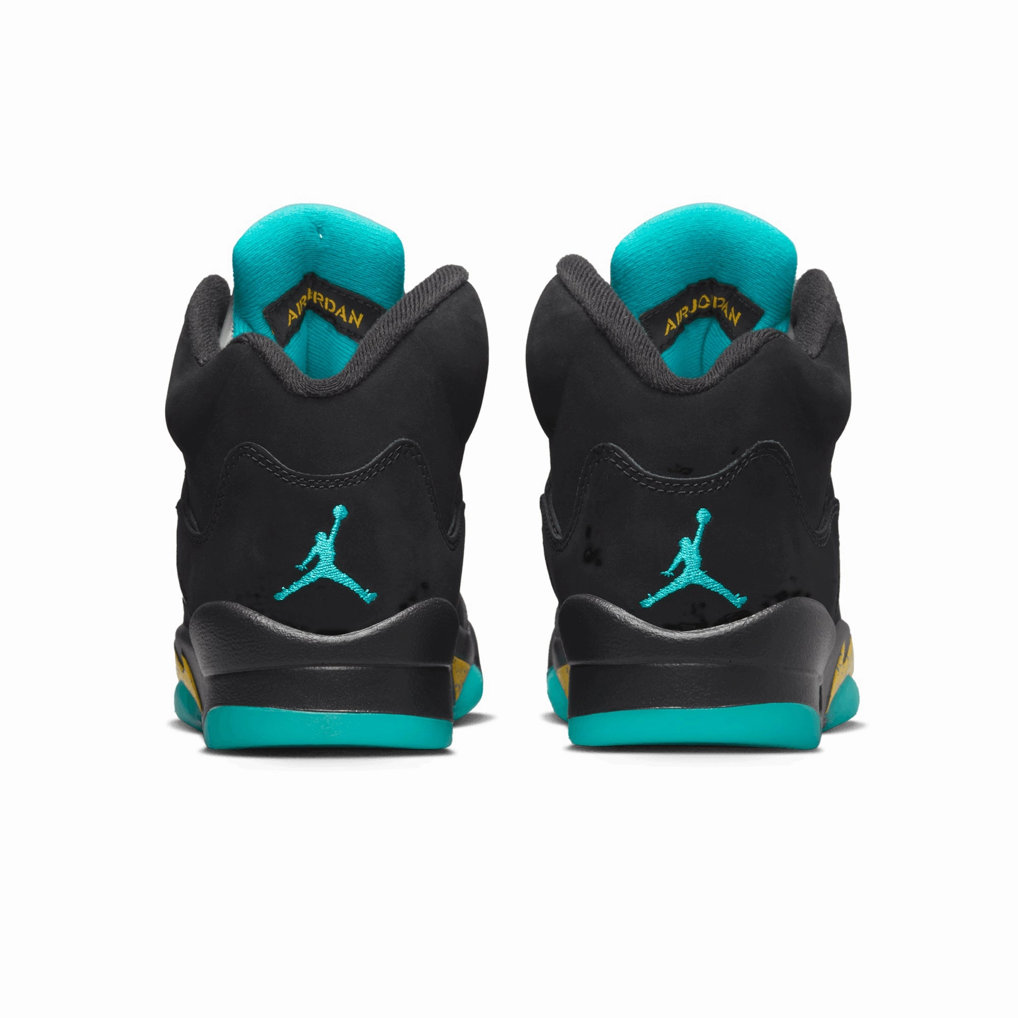 Air Jordan 5 Retro GS 'Aqua' 440888-047 Pure Comfort Ventilated Tongue