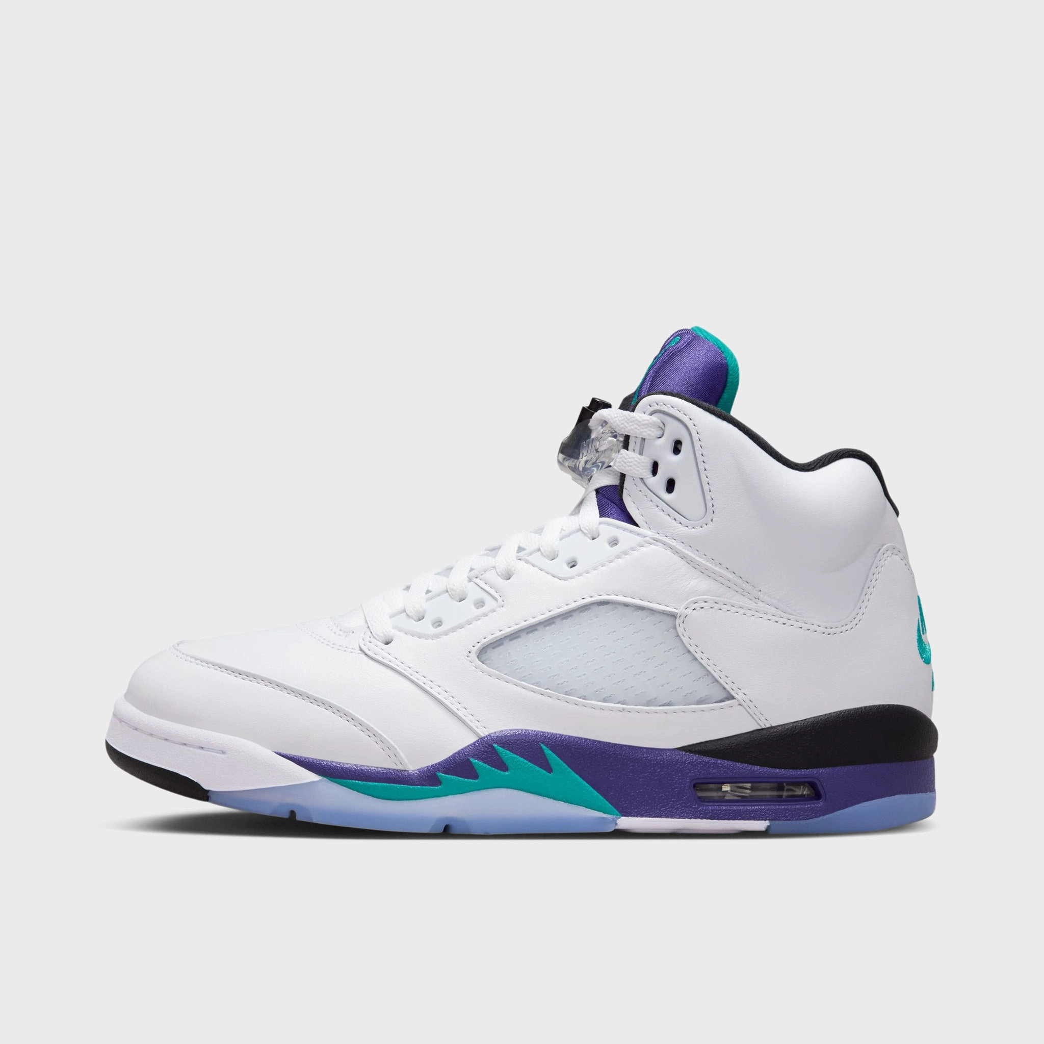 Ankle Stabilization Tech Jordan 5 Retro OG White / New Emerald - Grape Ice