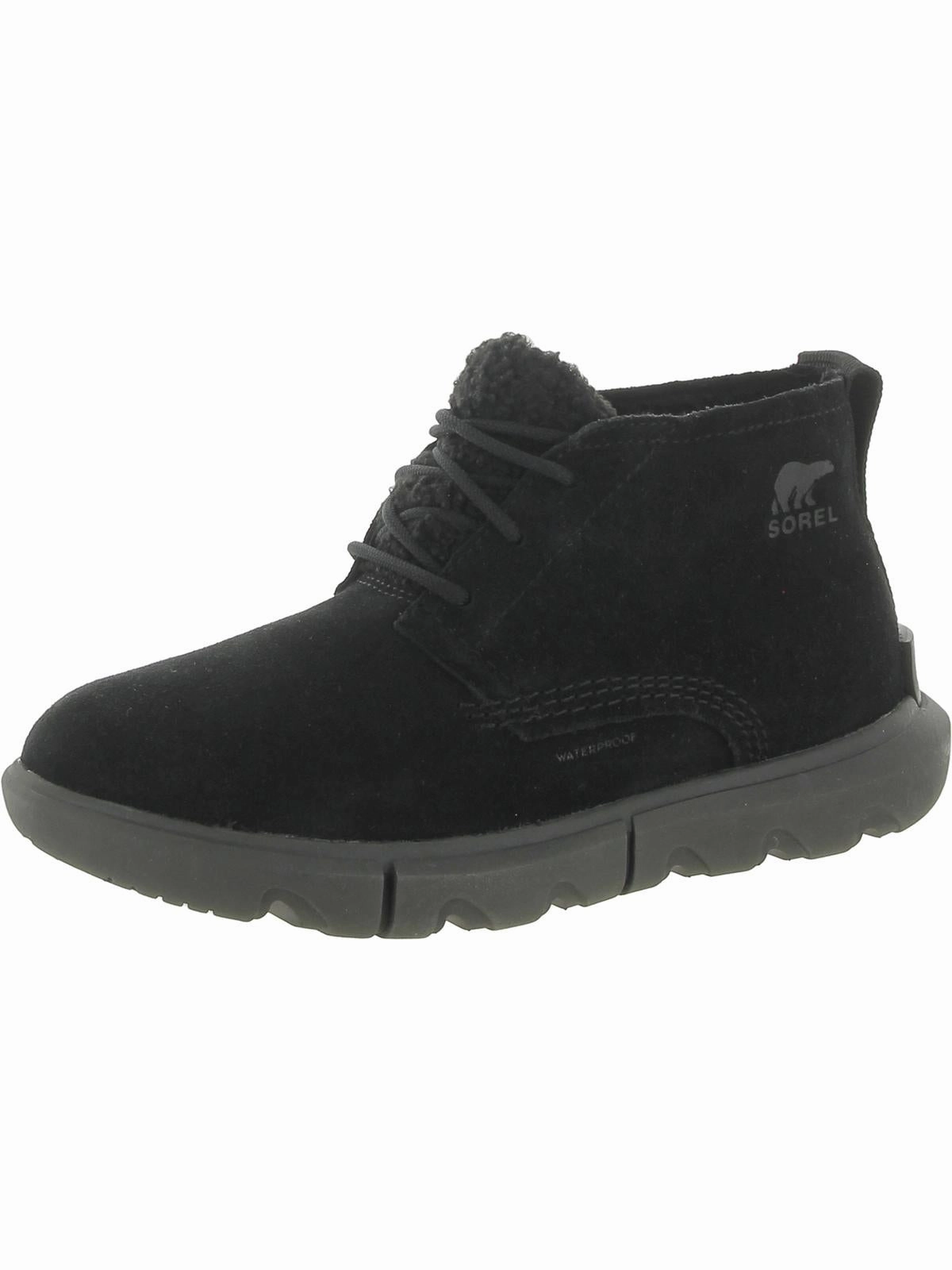 Flexible Frame Urban Traveler Padded Interior Cold Climate Explorer II Womens Suede Faux Fur Ankle Boots