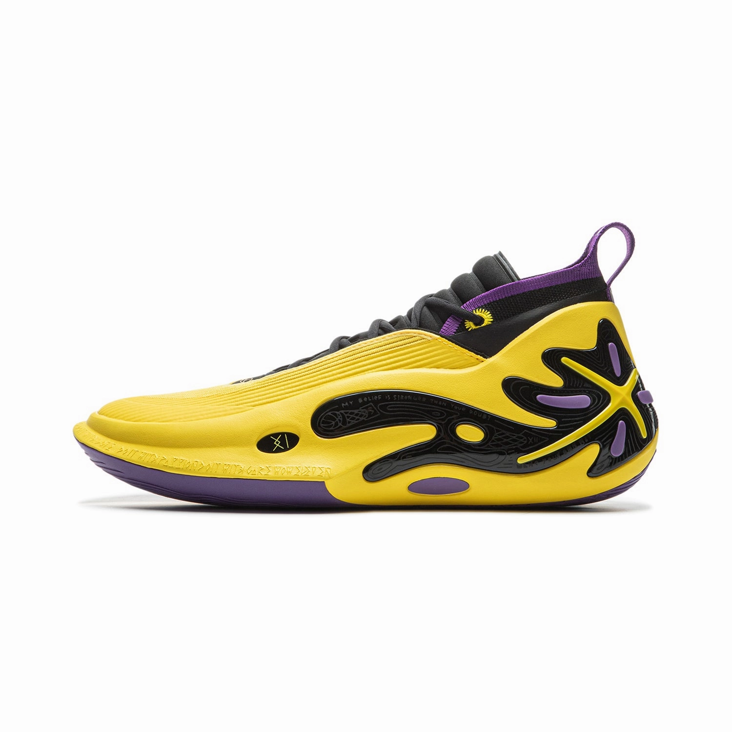 Abrasion Resistant Collar Agility Training Way of Wade 11 "Gold & Purple"