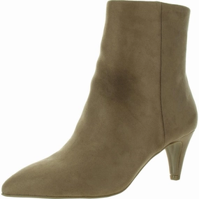 Casual Adventure Sabryna Womens Solid Faux Suede Ankle Boots